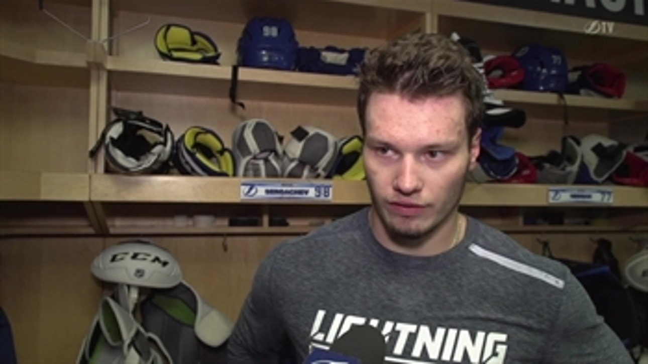 Mikhail Sergachev wants Lightning's defense to be as strong as possible before postseason