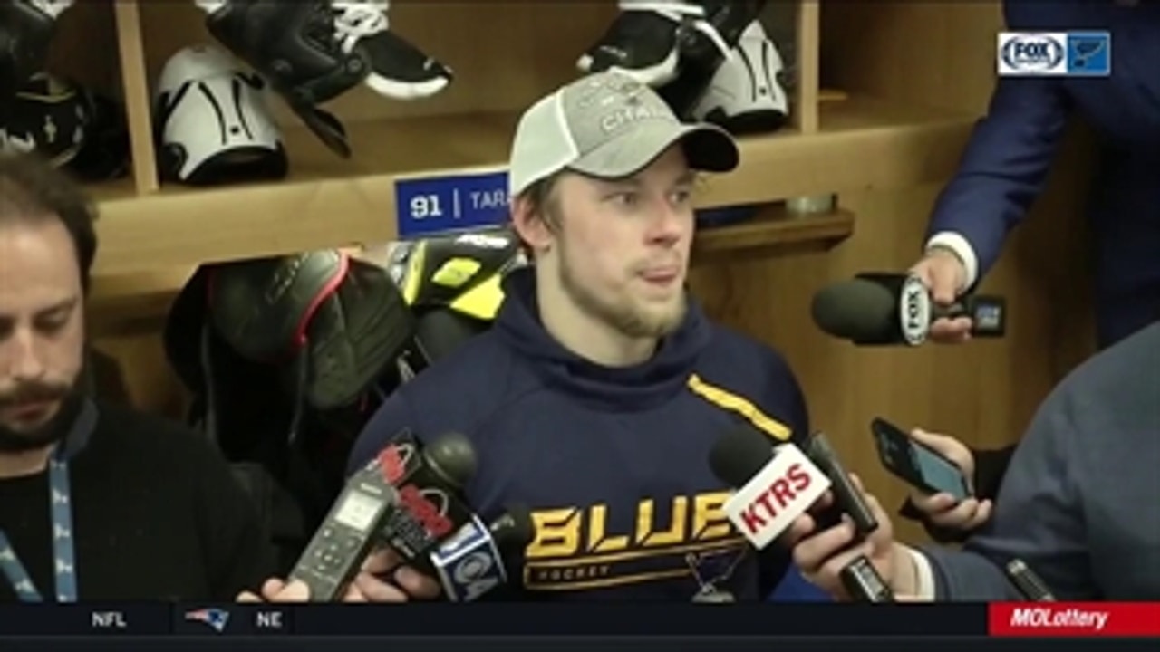 Tarasenko on playing David Backes in Cup Finals: 'On the ice there is no friends'