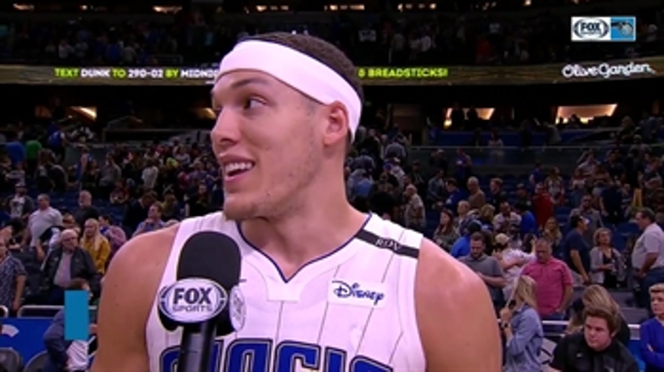 Aaron Gordon on win over Dallas: 'This was definitely a team win'