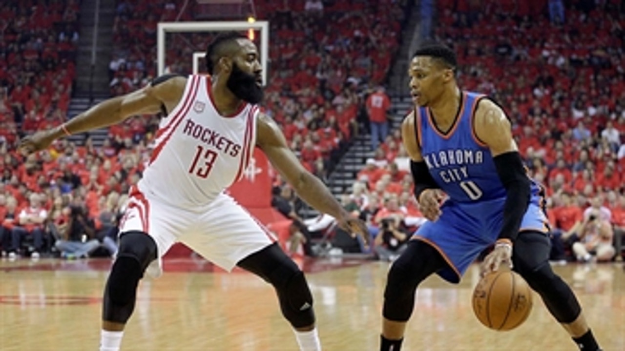 Cris Carter discusses the compromise needed for Westbrook and Harden's success in Houston