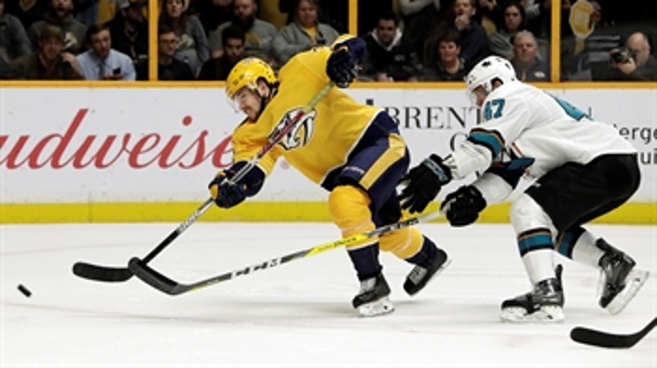 Preds LIVE to Go: Pekka Rinne records his 300th win in 7-1 rout of Sharks