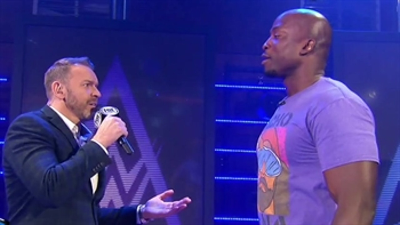 Promo School: Christian battles Akbar Gbaja-Biamila | WWE BACKSTAGE