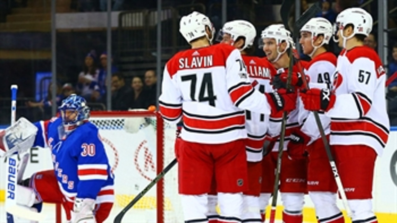 Hurricanes LIVE To GO: Rangers pull away from Hurricanes, 5-1