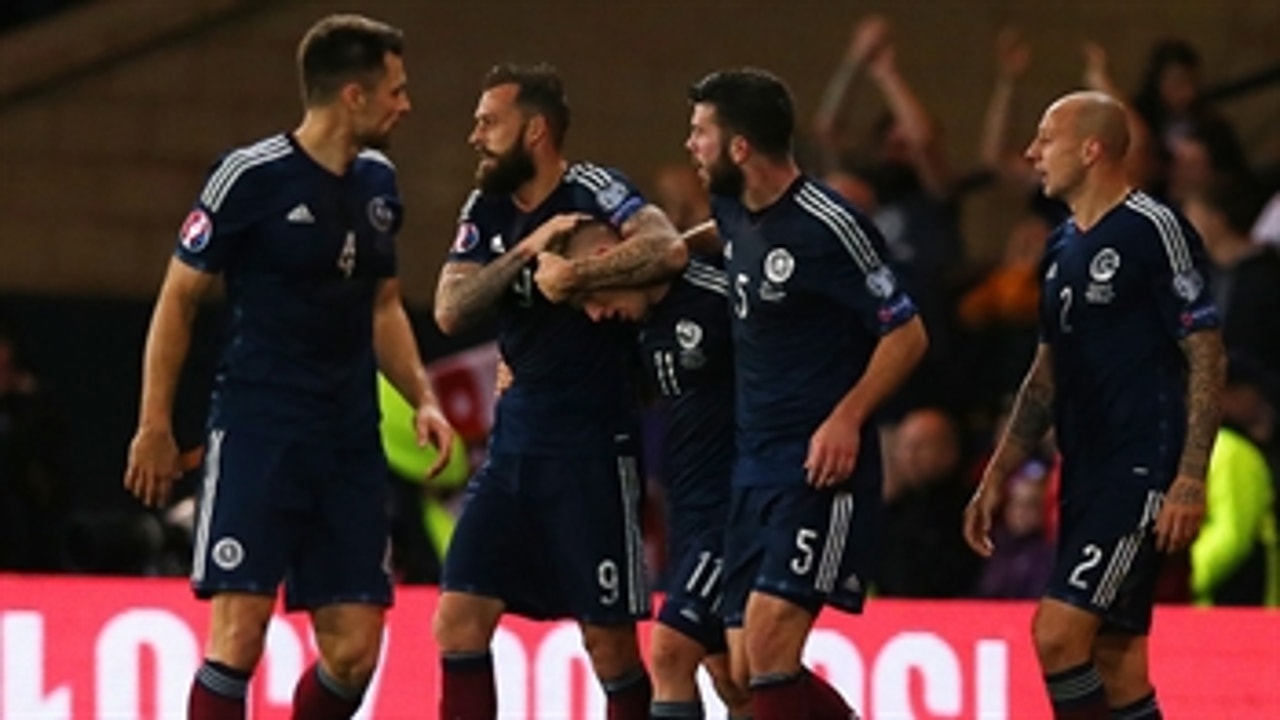 Fletcher's stunning goal gives Scotland 2-1 lead over Poland - Euro 2016 Qualifiers Highlights