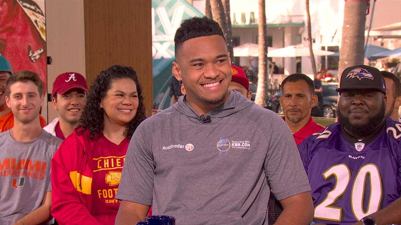 Tua Tagovailoa talks NFL draft, future in the league and more ' FIRST THINGS FIRST ' LIVE FROM MIAMI