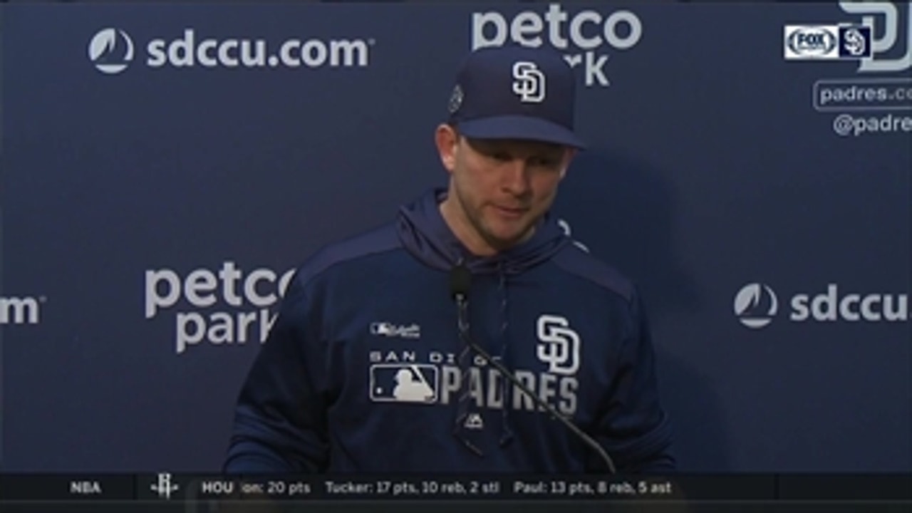 Padres manager Andy Green on Chris Paddack's dominance