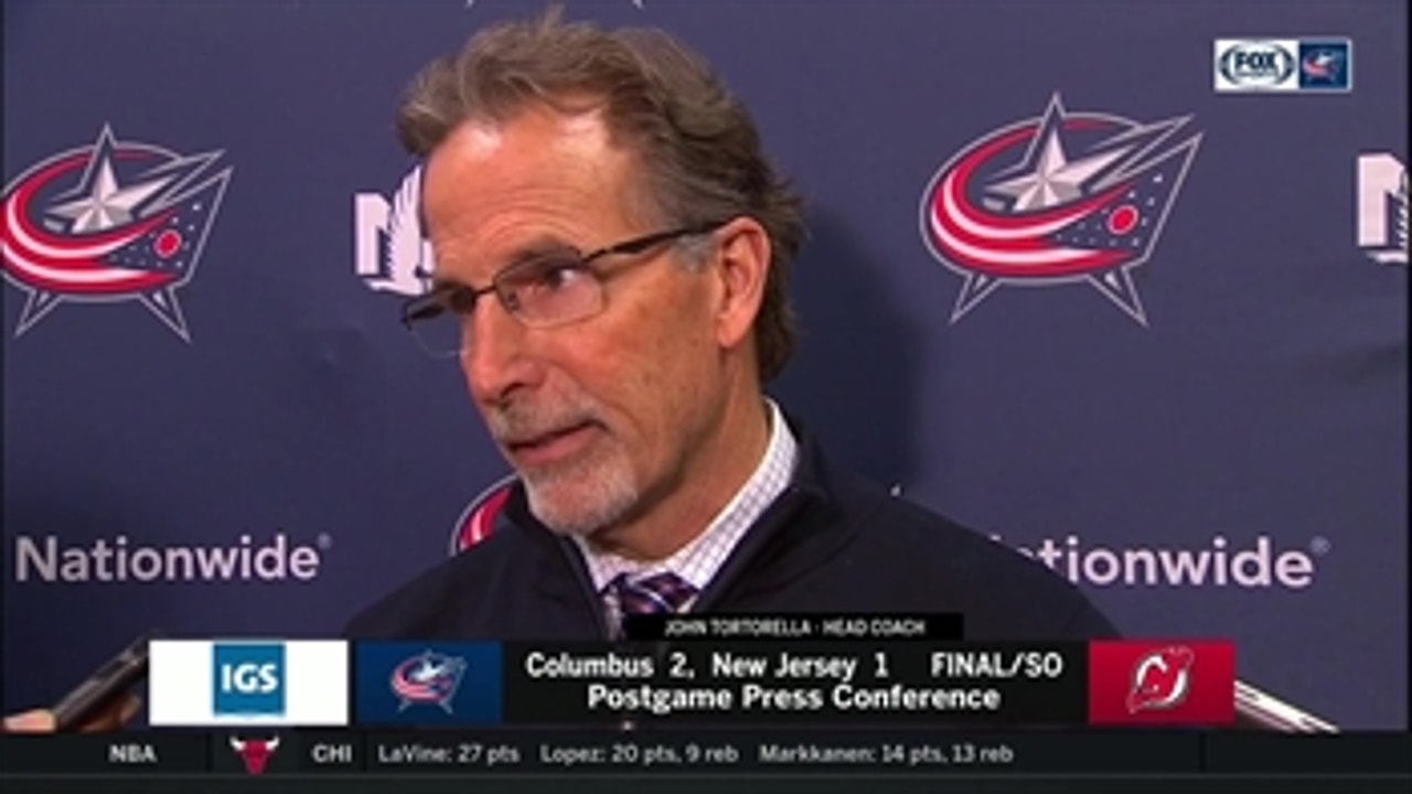 John Tortorella doesn't think chemistry is an issue with new-look Blue Jackets