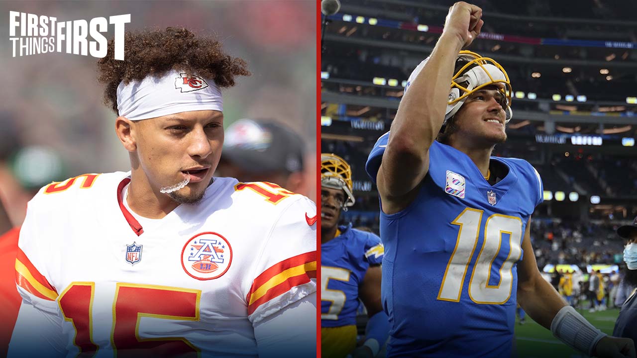 Nick Wright on why Chargers are no threat to Chiefs: 'They're an 11-6 team at best' I FIRST THINGS FIRST