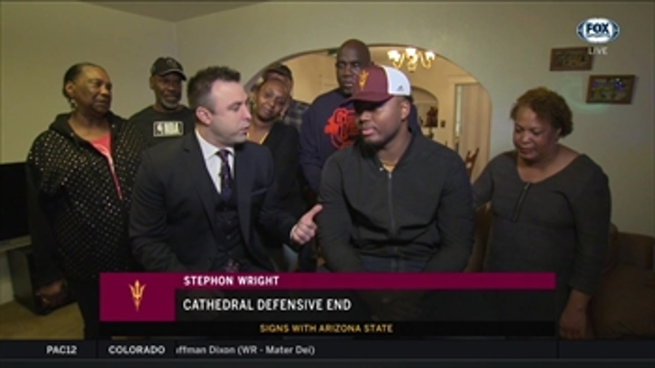 Early Signing Period Special: DE Stephon Wright headed to Arizona State