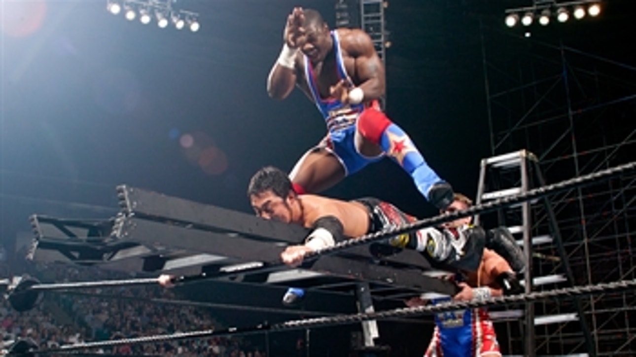 Team Angle vs. Eddie Guerrero & Tajiri - WWE Tag Team Title Ladder Match: WWE Judgment Day 2003 (Full Match)