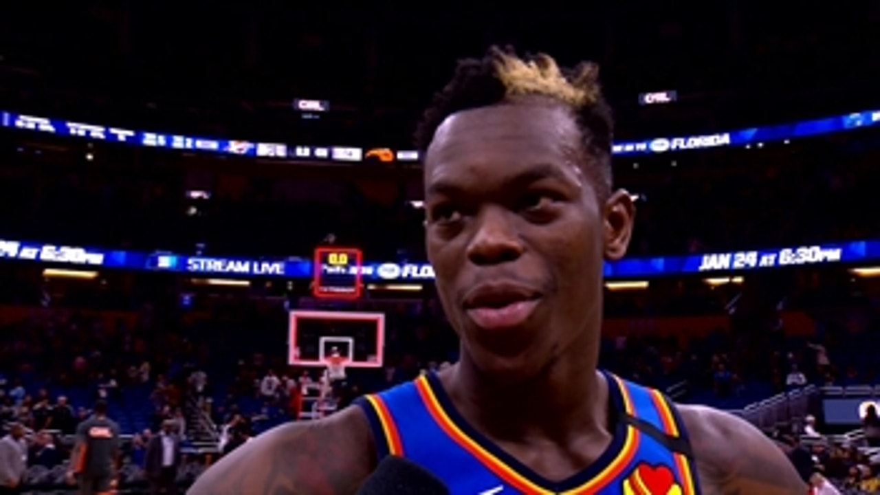 Dennis Schroder on the OKC win over Orlando
