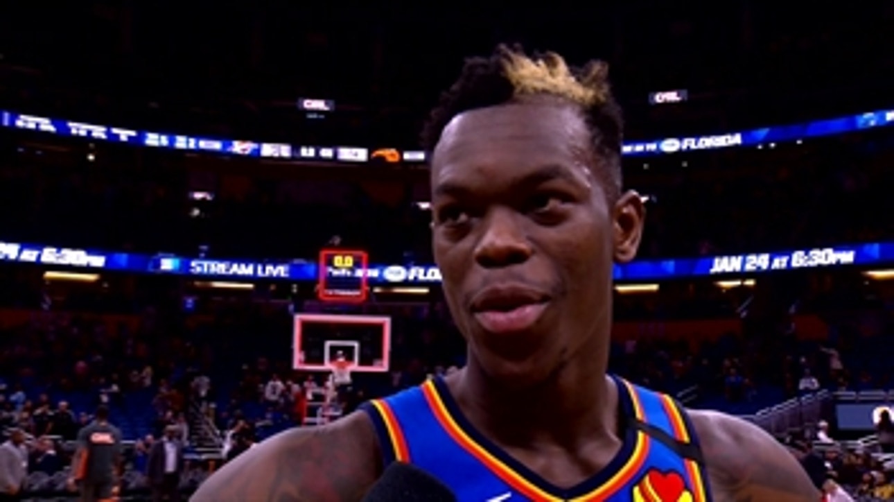 Dennis Schroder on the OKC win over Orlando