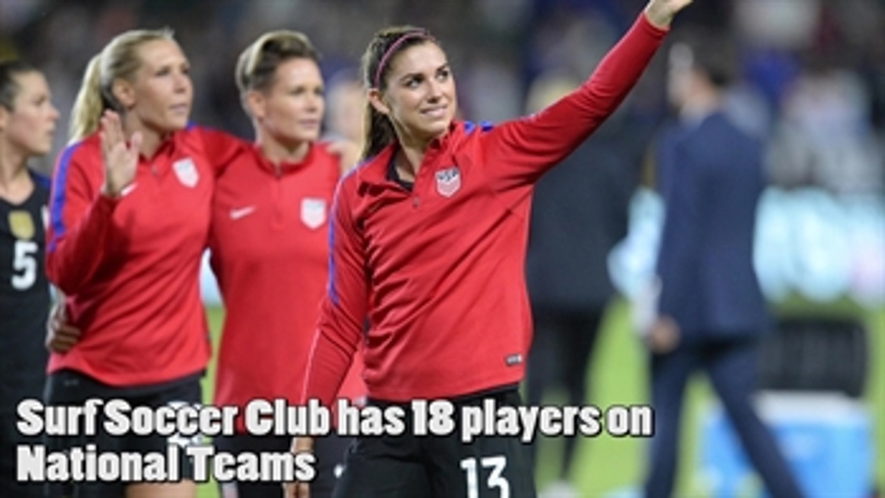 Alex Morgan got her start at the Surf Cup in San Diego. Who's next?