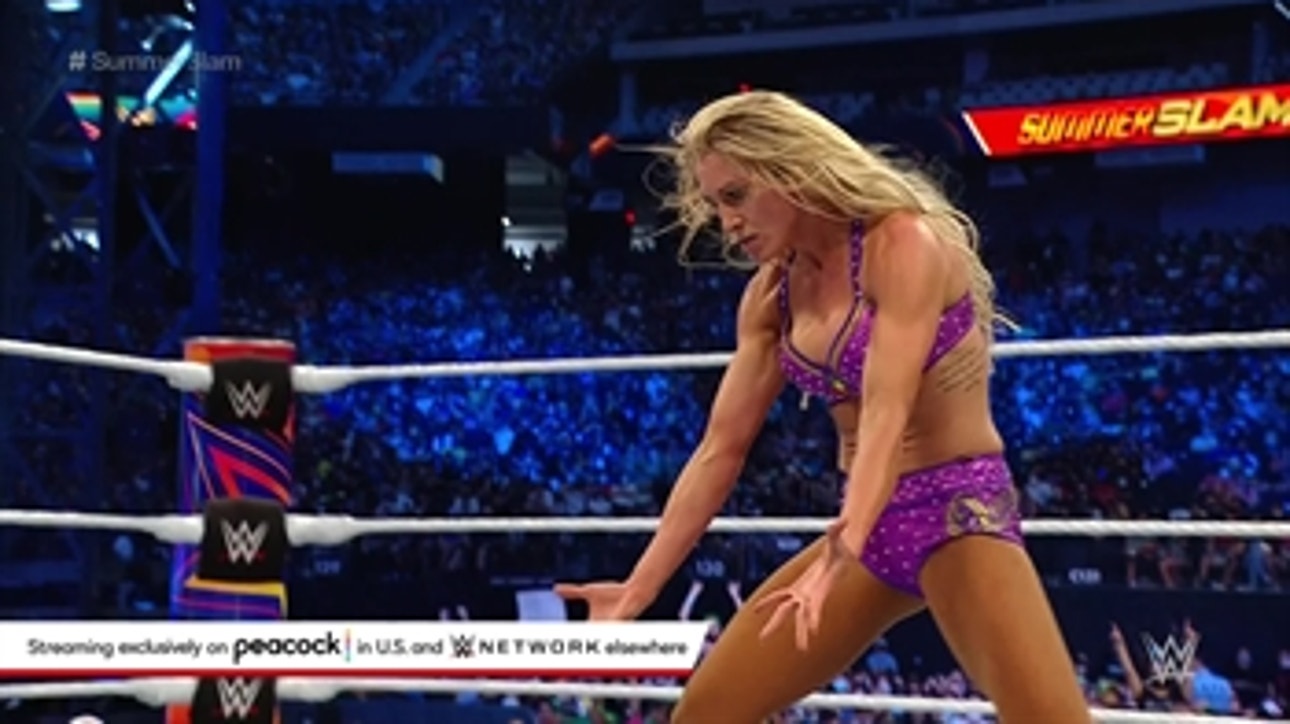 Charlotte Flair plants both Nikki A.S.H. and Rhea Ripley: SummerSlam 2021 (WWE Network Exclusive)