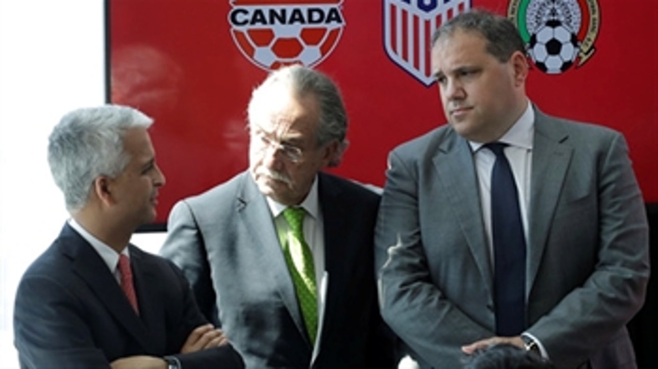 The details of the USA, Mexico and Canada's joint bid to host the 2026 World Cup