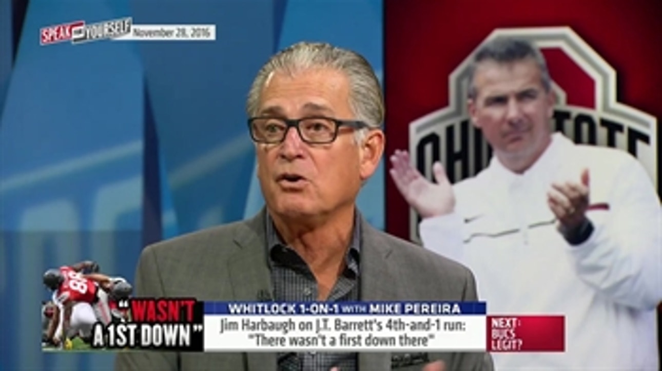 Whitlock 1-on-1: Mike Pereira defends Michigan-Ohio State officials | SPEAK FOR YOURSELF