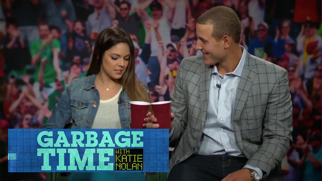 Katie Talks Beer Pong And 'Grease' With Anthony Rizzo