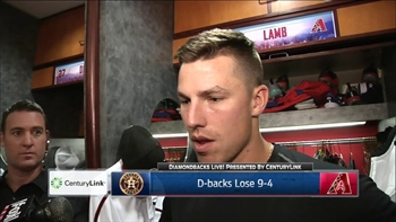 Jake Lamb: We play our game, we should take care of business