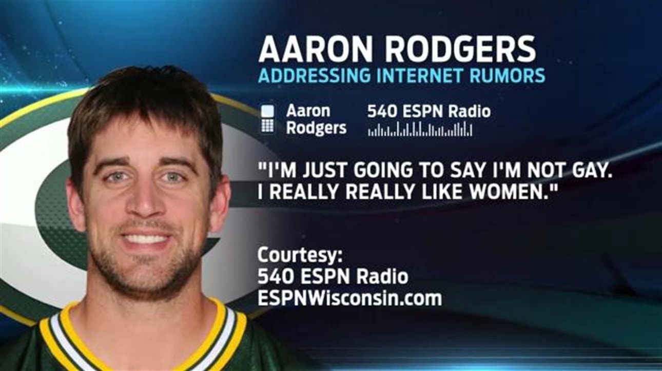 Rodgers: 'I really really like women'