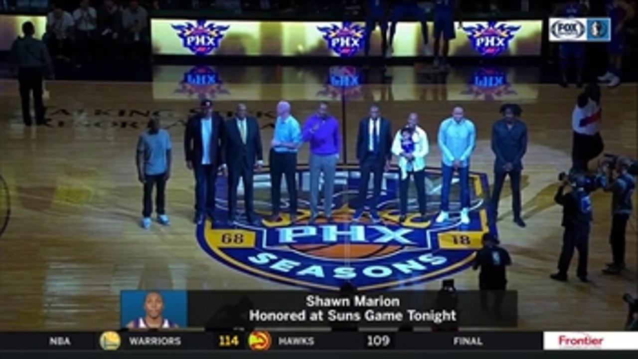 Shawn Marion absent from the desk ' Mavs Live