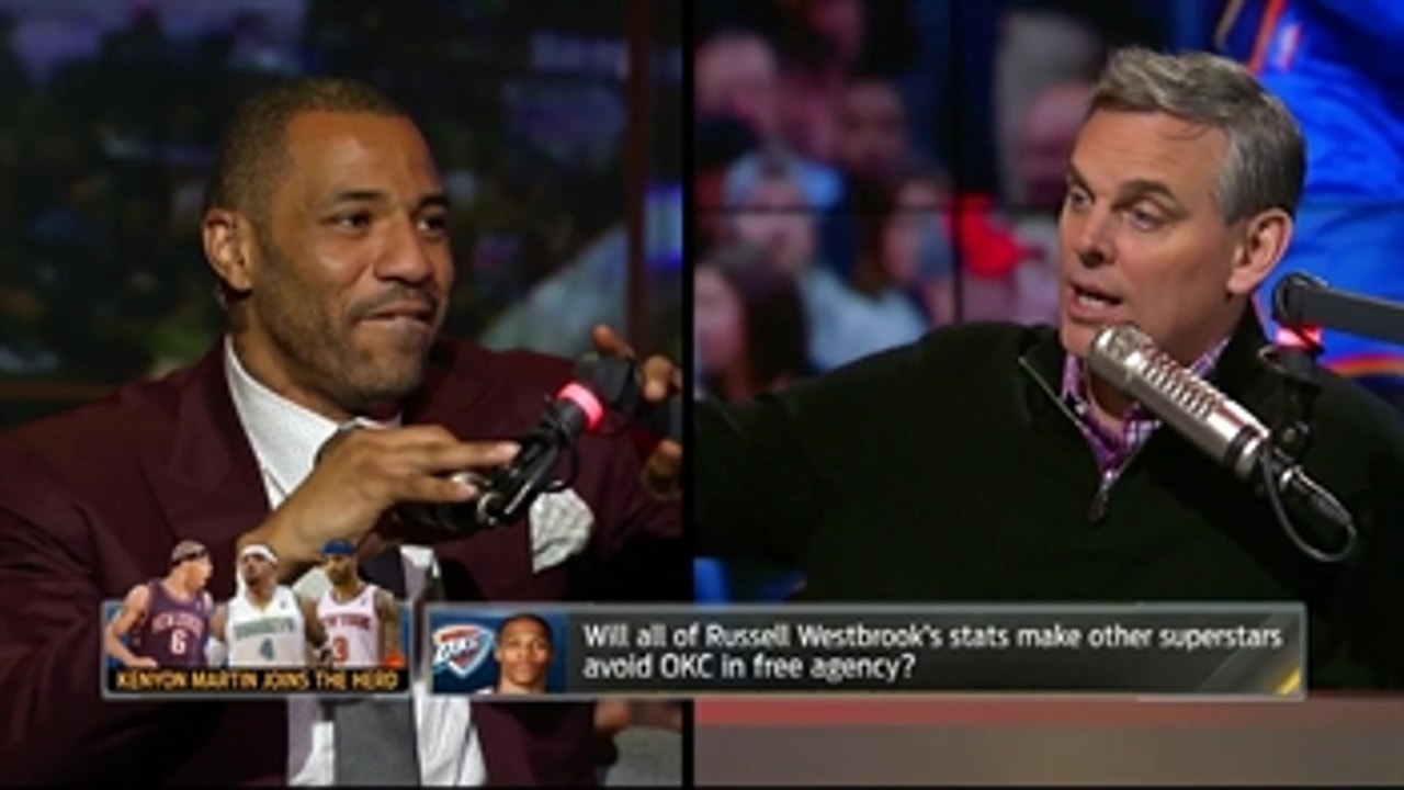 Kenyon Martin in studio to talk Westbrook, Deron and Cousins ' THE HERD (FULL INTERVIEW)