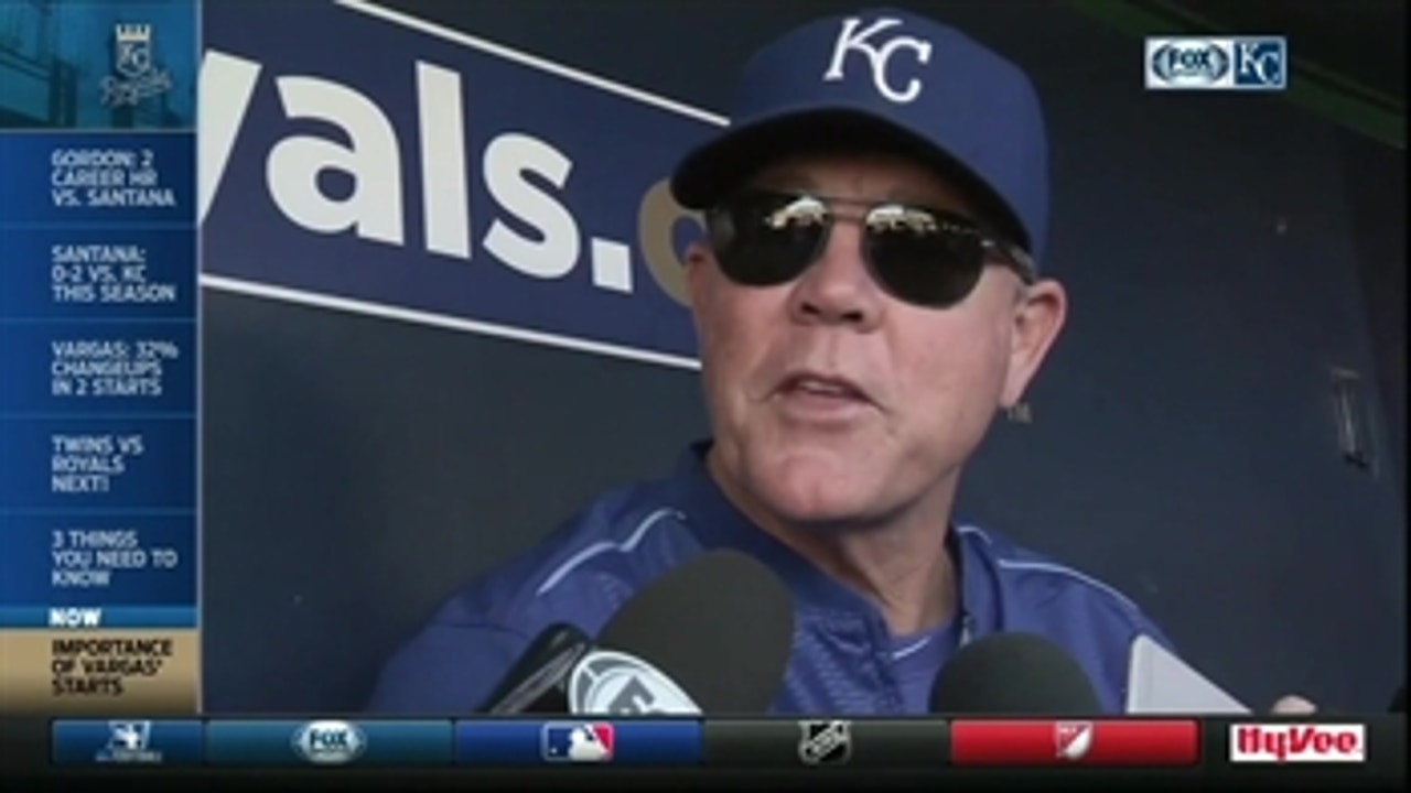 Yost's two words after Vargas' starts: 'I'm healthy'