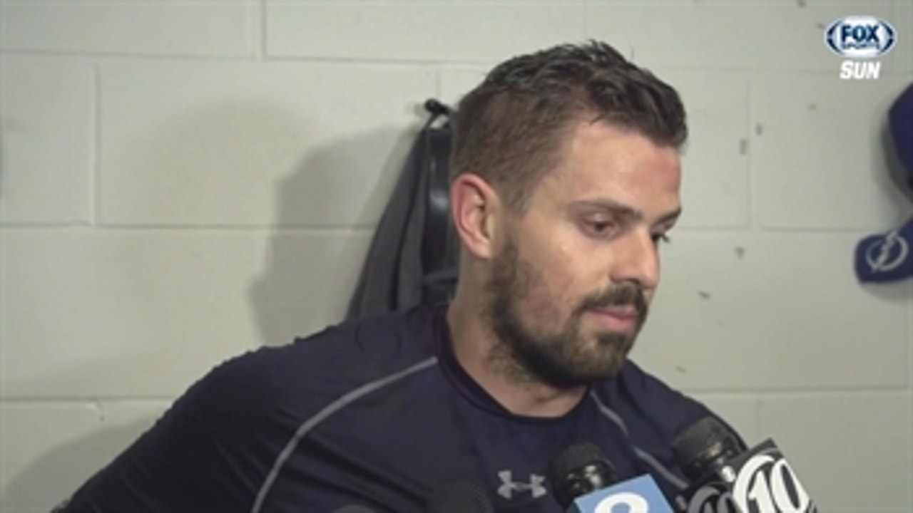 Alex Killorn likes how defense hasn't been allowing Bruins to do much