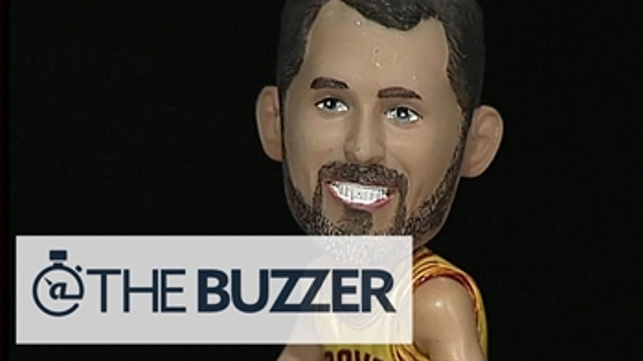 The Cleveland Cavaliers grade Kevin Love's Bobblehead