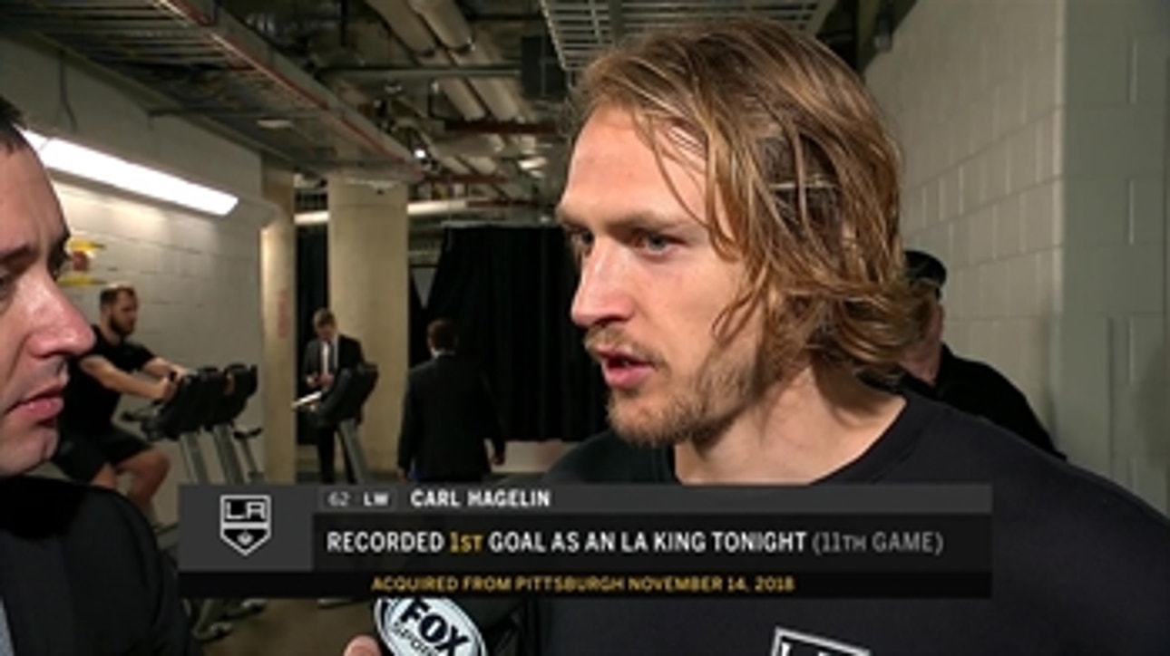 Carl Hagelin praises Jack Campbell: 'Overall, we played a pretty steady game'