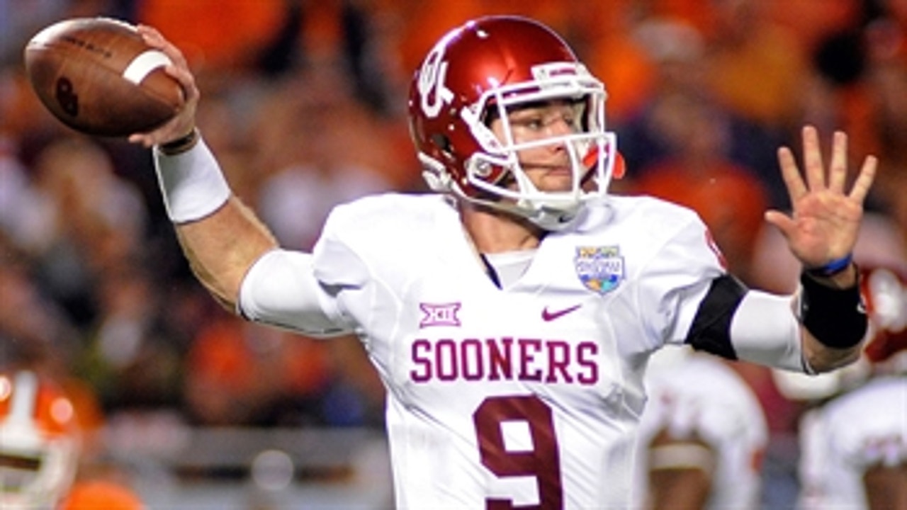 Trevor Knight and Baker Mayfield battling it out for Oklahoma starting QB job