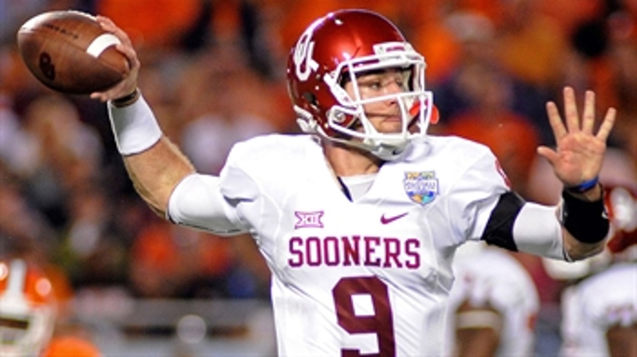 Trevor Knight and Baker Mayfield battling it out for Oklahoma starting QB job