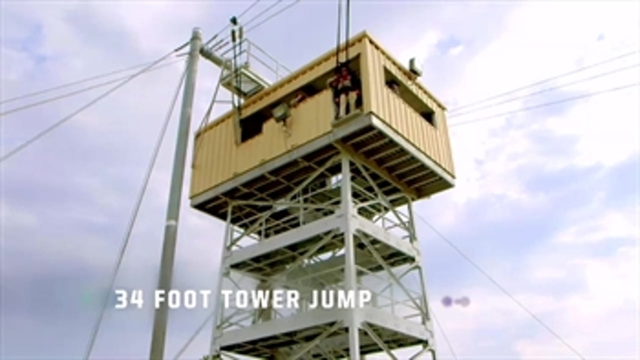 FOX Sports Spring Training to the Troops- 34ft Tower Jump