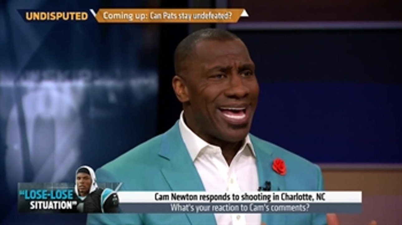 Shannon: Cam Newton is trying to play both sides of the race issue ' UNDISPUTED