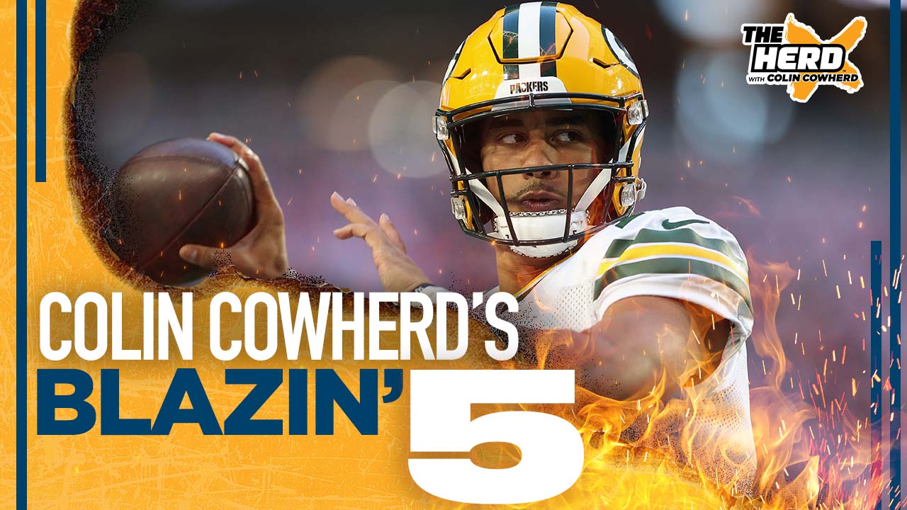 Blazin' 5: Colin Cowherd's picks for Week 9 of the 2021 NFL season I THE HERD