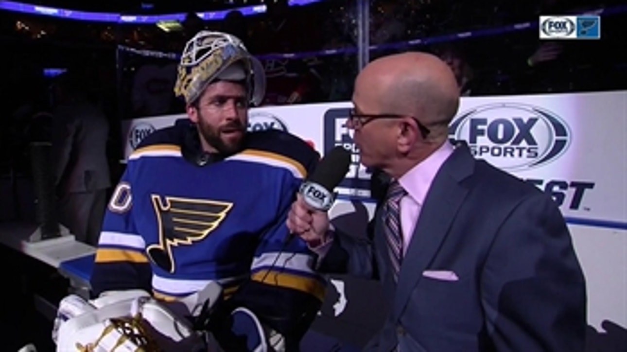 Hutton on losing shutout but getting the win: 'They get one...I'll take that every night'