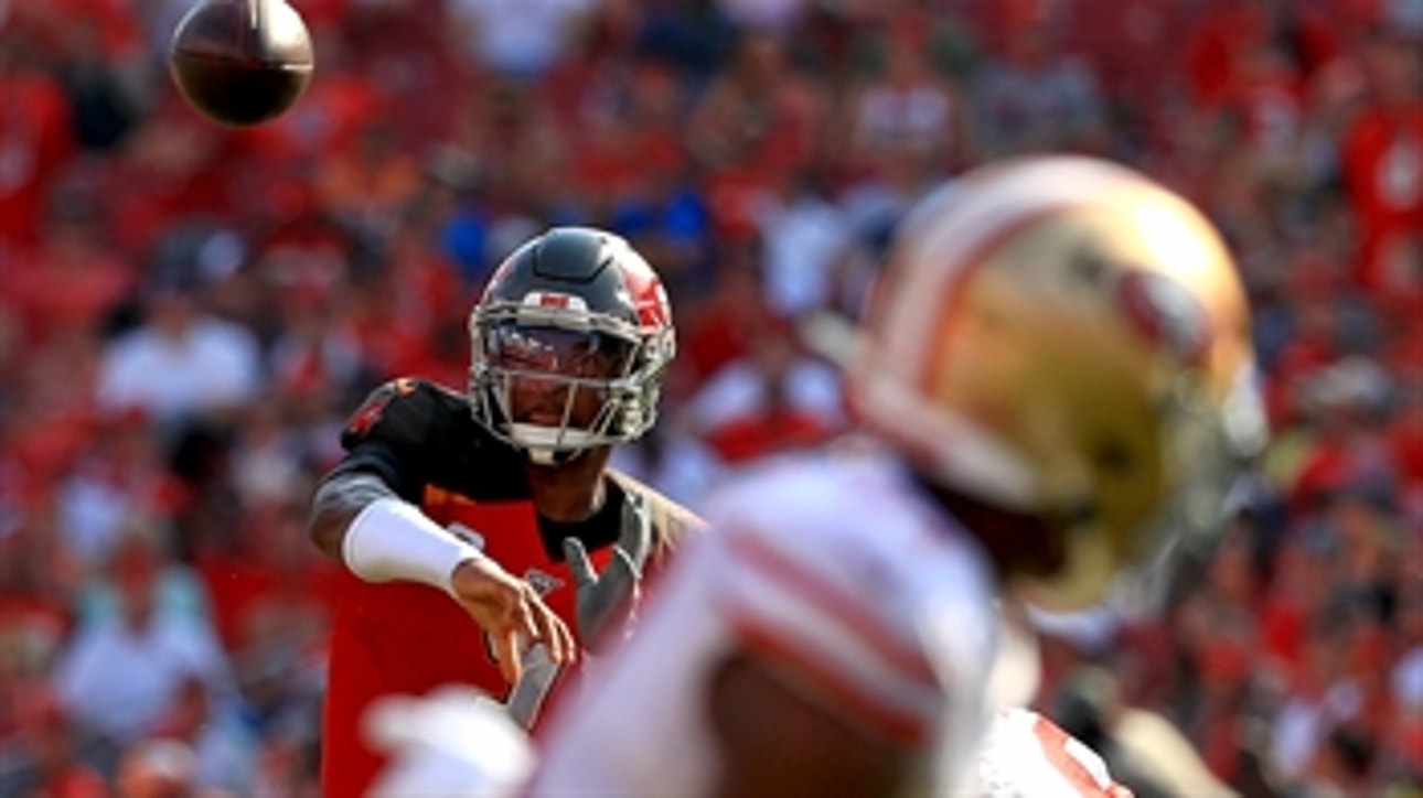 49ers captalize on Jameis Winston's two pick-sixes to beat the Buccaneers 31-17