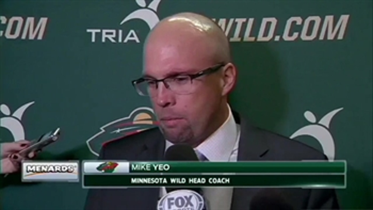 Mike Yeo on improving to 3-0