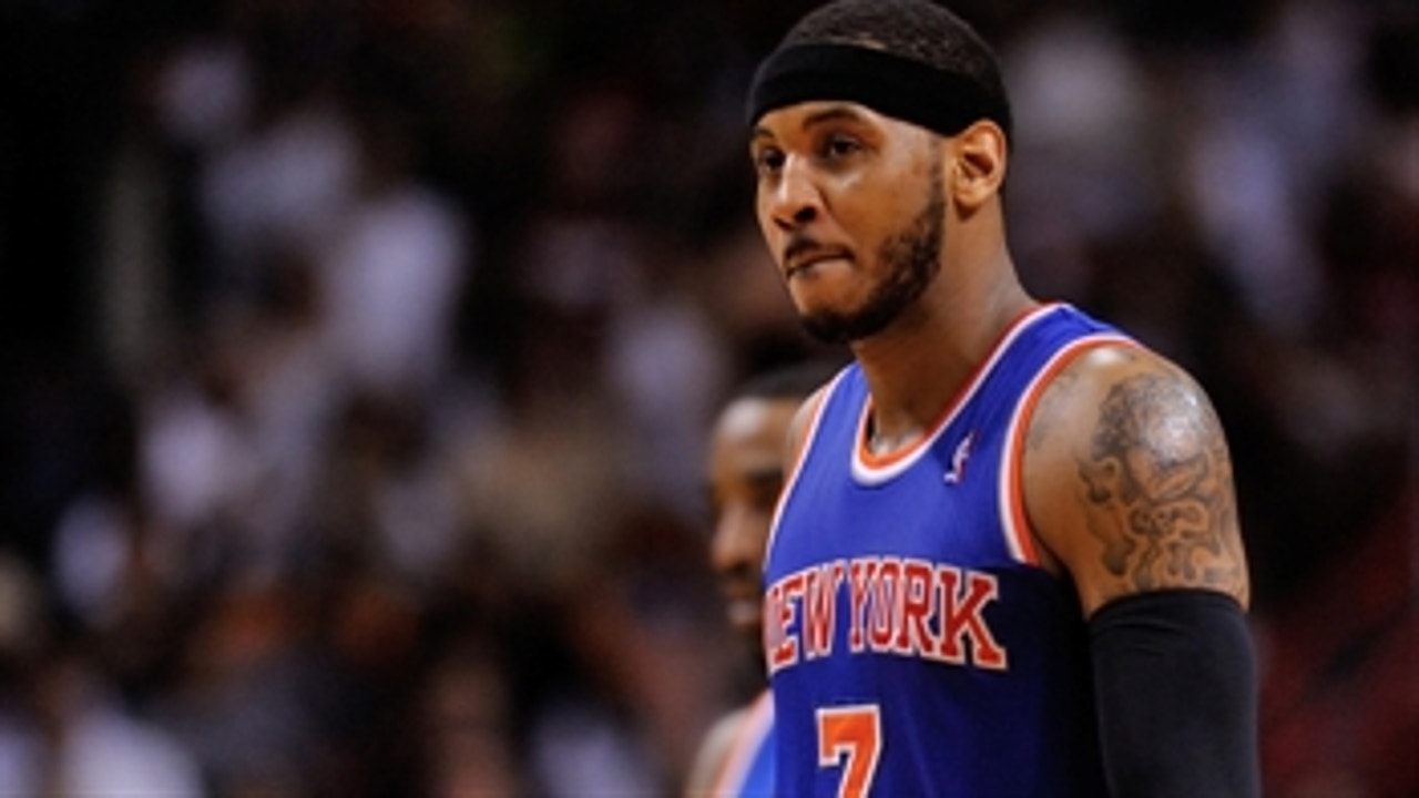Three possible teams for Carmelo Anthony
