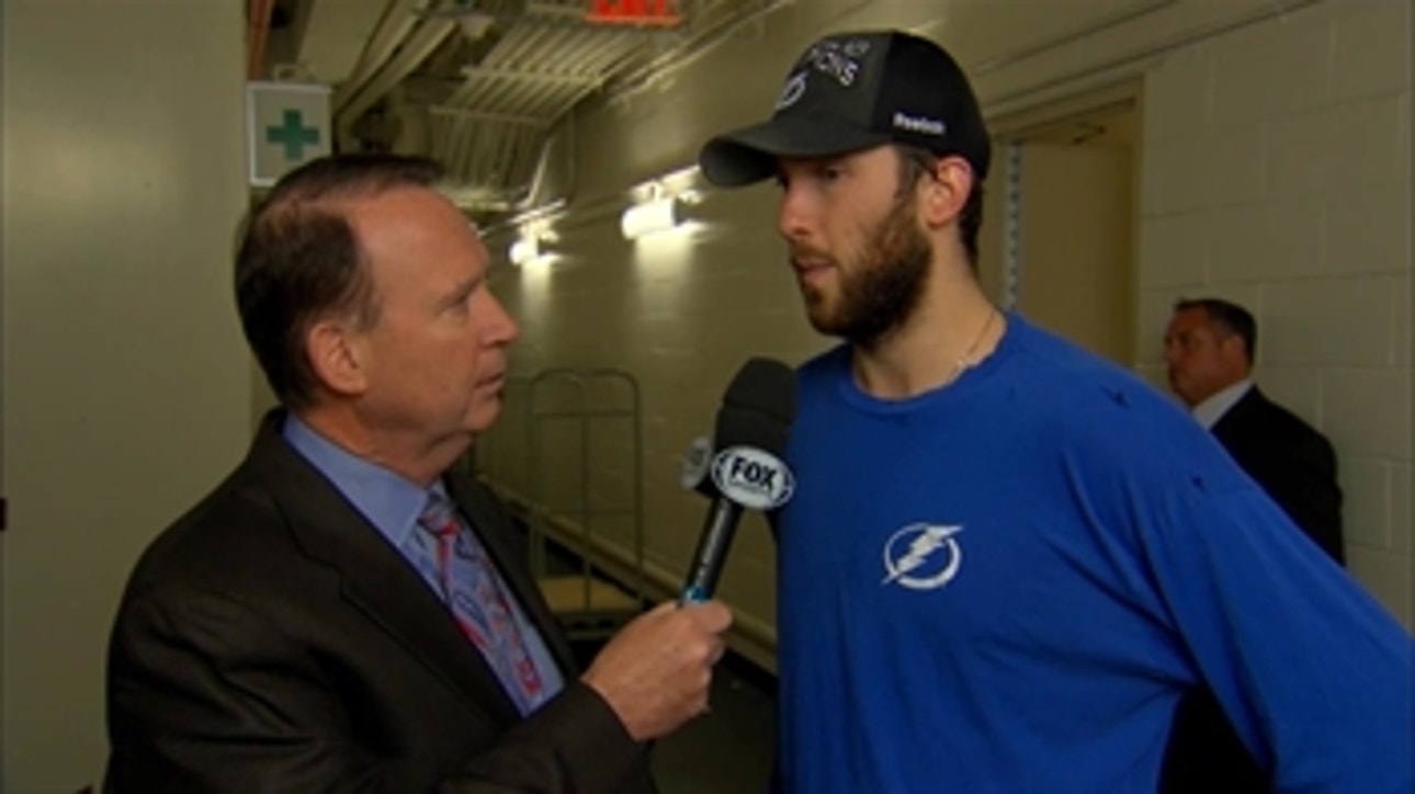 Ben Bishop: 'Big difference from last game'