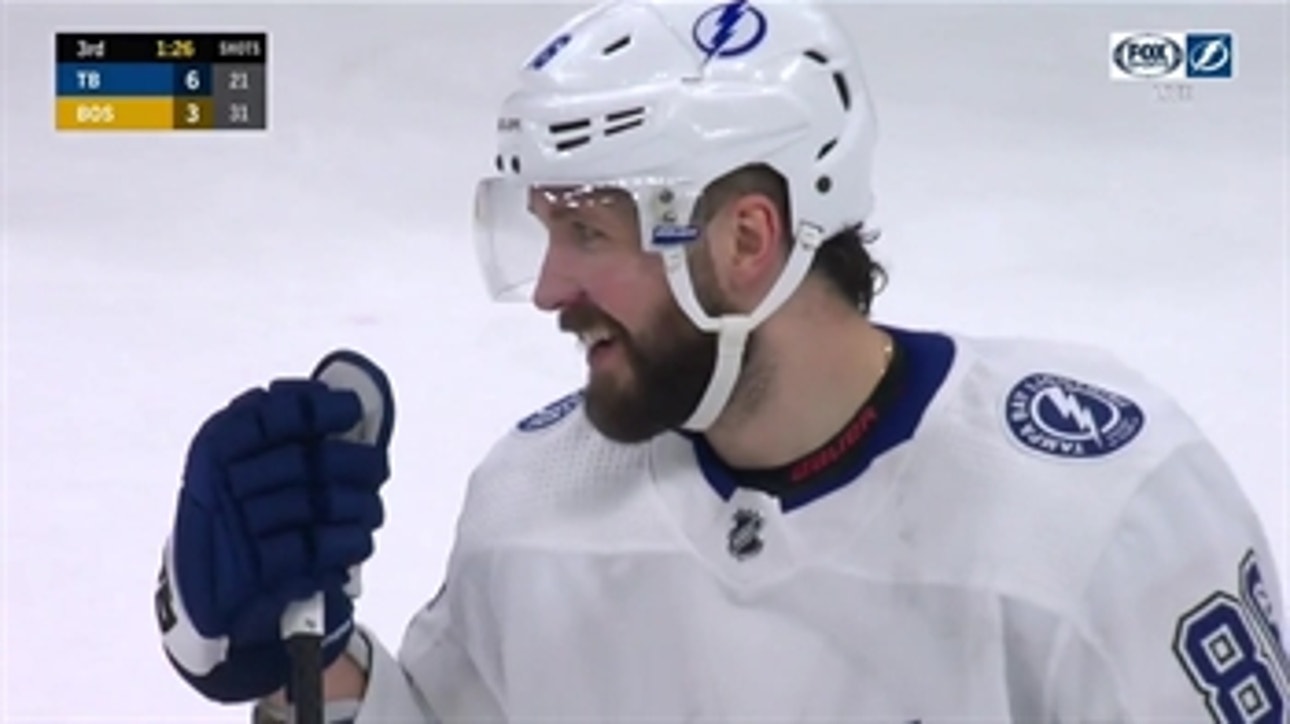 WATCH: Nikita Kucherov breaks NHL record for most points by a Russian-born player in a season
