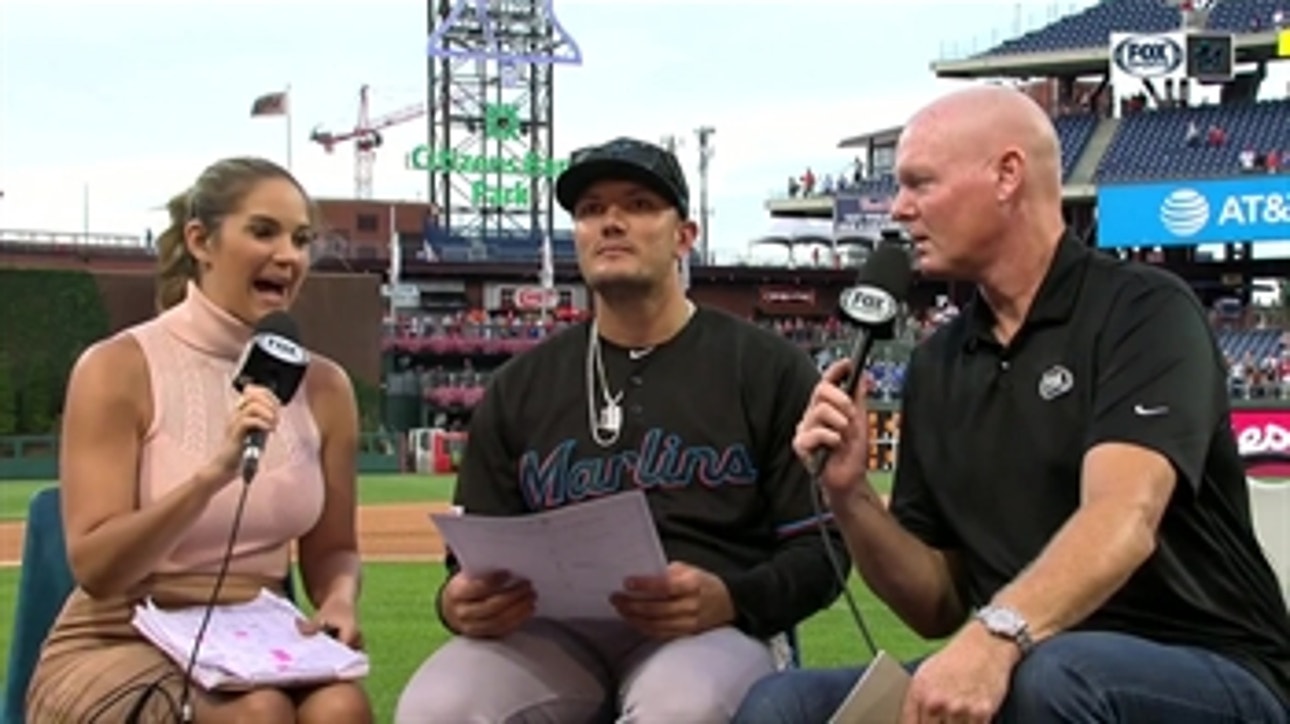 Miguel Rojas details today's emotional game, Martin Prado's impact