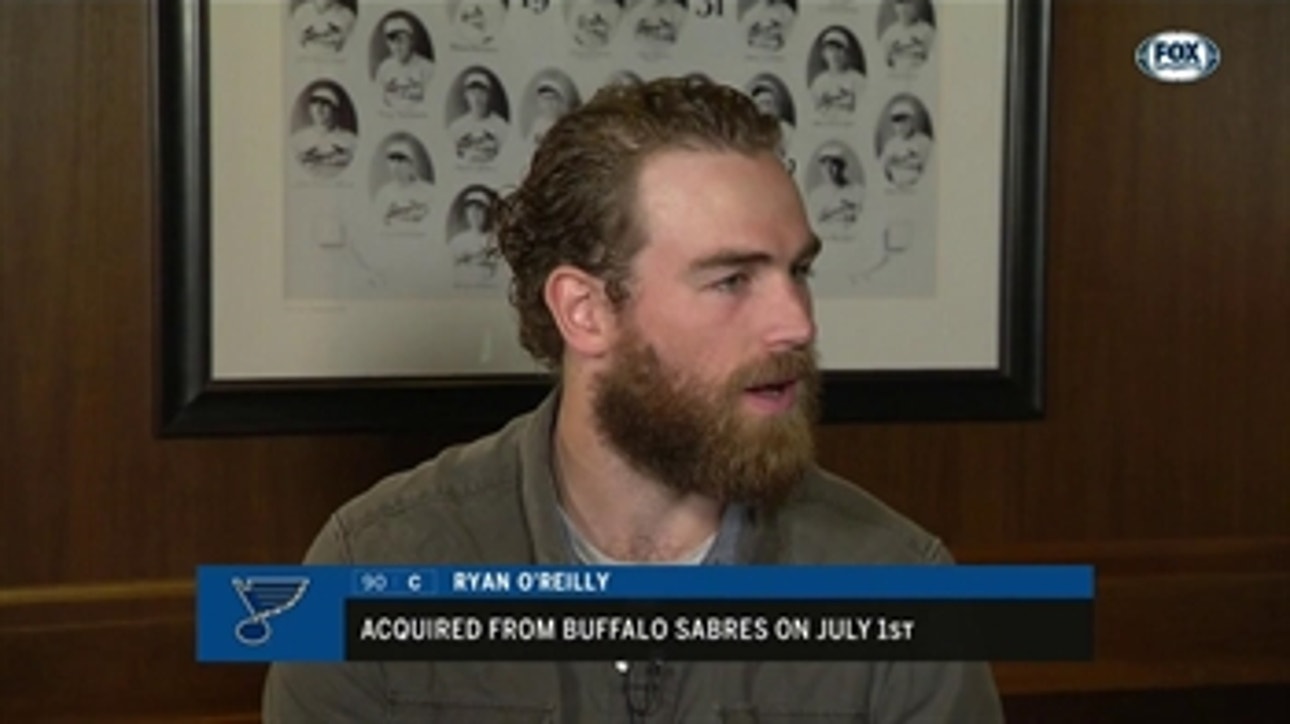 Ryan O'Reilly has 'nothing but excitement' for 2018-19 season