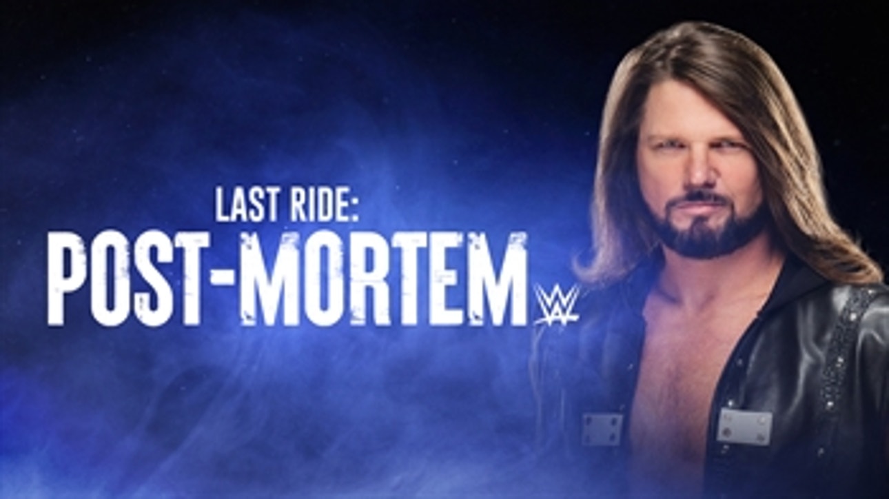 AJ Styles reacts to the finale of Undertaker's documentary: Last Ride Post-Mortem
