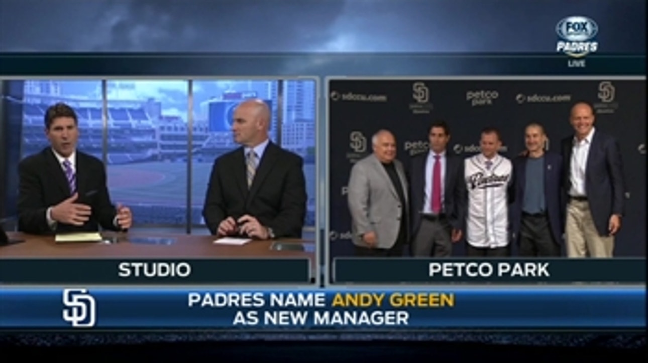 Scott Miller discusses the Padres hiring Andy Green as their next manager
