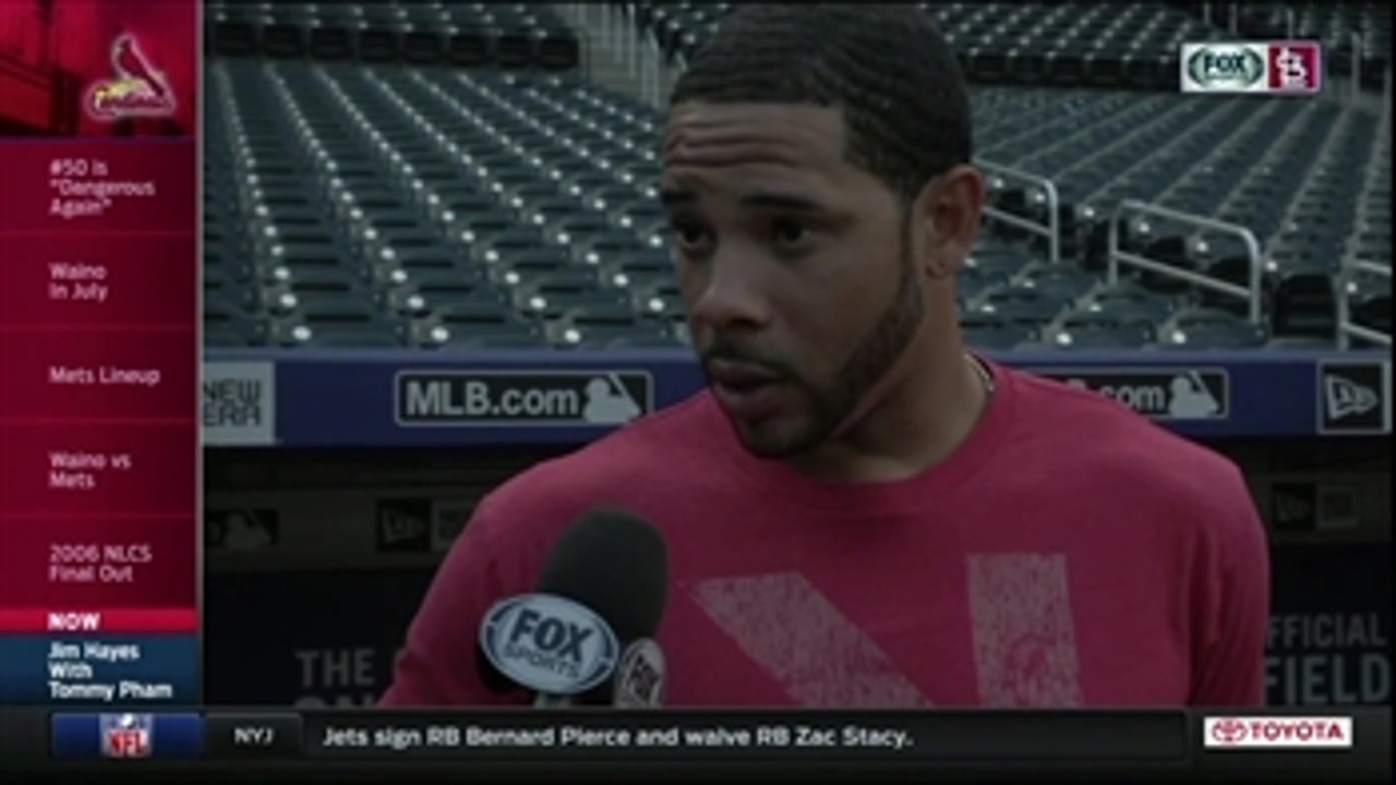 Tommy Pham says he still has room to improve defensively