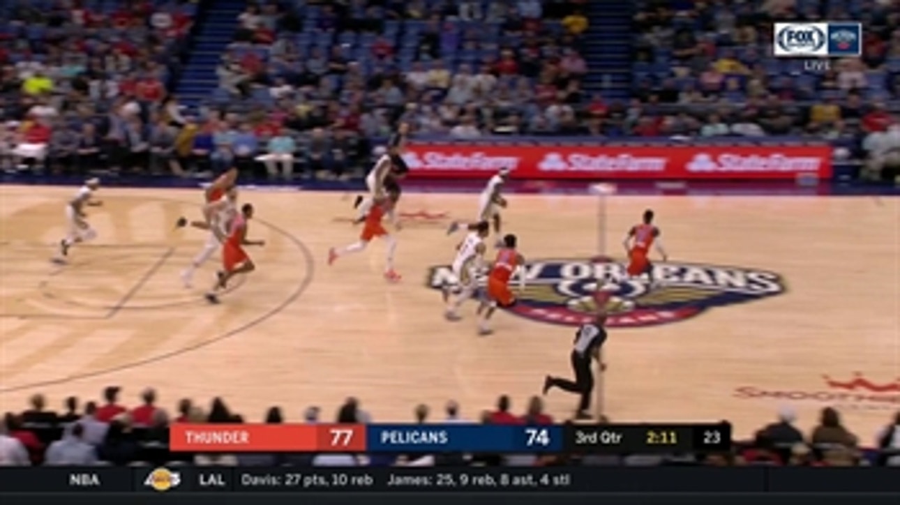 HIGHLIGHTS: Jrue Holiday Being Crafty in the Paint