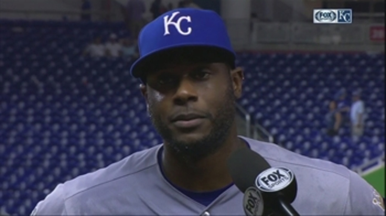 Cain: 'We find ways to just grind out at-bats, do the best we can to get on base'