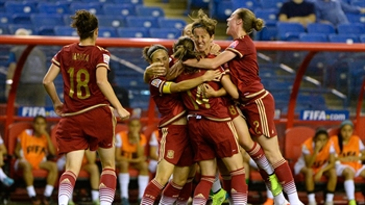 Losada gives Spain 1-0 lead against Costa Rica - FIFA Women's World Cup 2015 Highlights