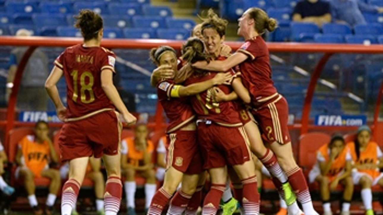 Losada gives Spain 1-0 lead against Costa Rica - FIFA Women's World Cup 2015 Highlights