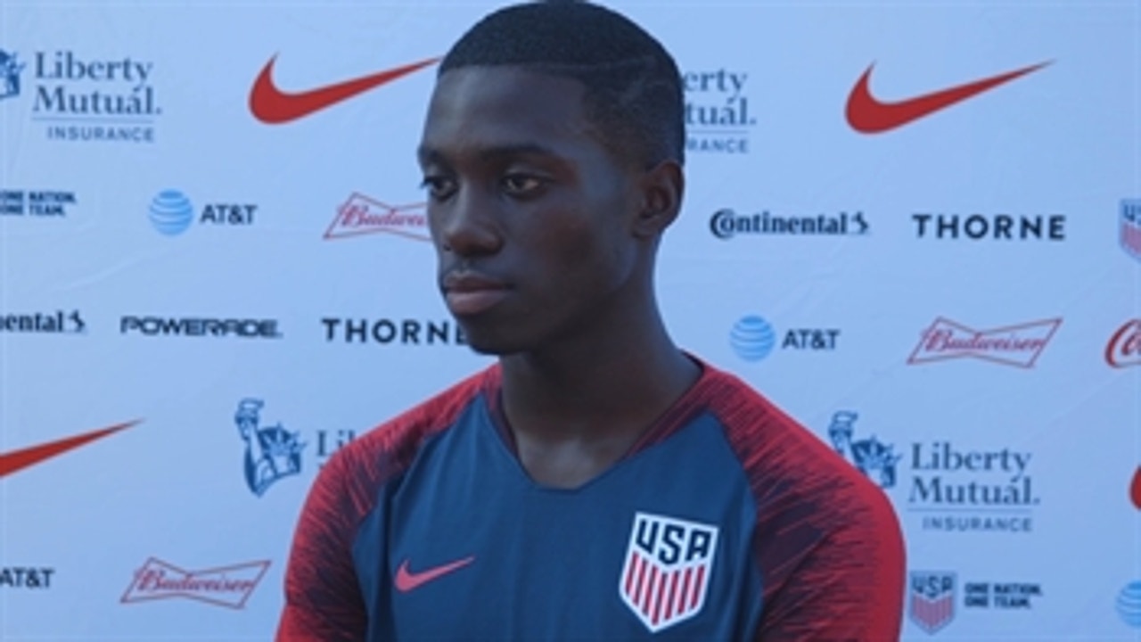 USMNT's Tim Weah on playing against Neymar and Brazil: 'I hope they're ready for us'